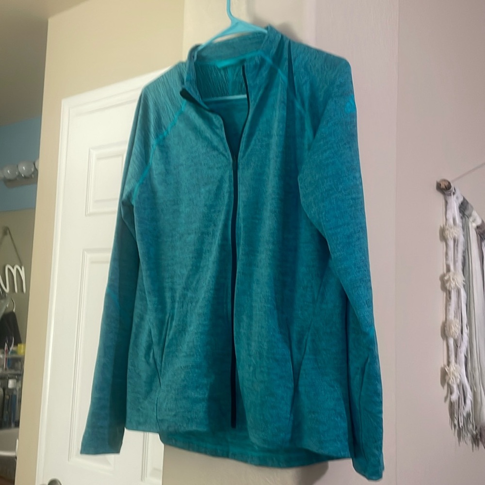 Adidas till work out jacket with pockets